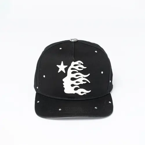 Hellstar Starry Night SnapBack Hat Black