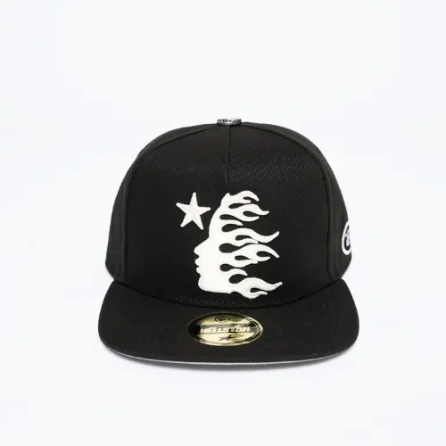 OG Hellstar Black Fitted Hat