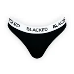 Vixen Blacked Thong Panty Black