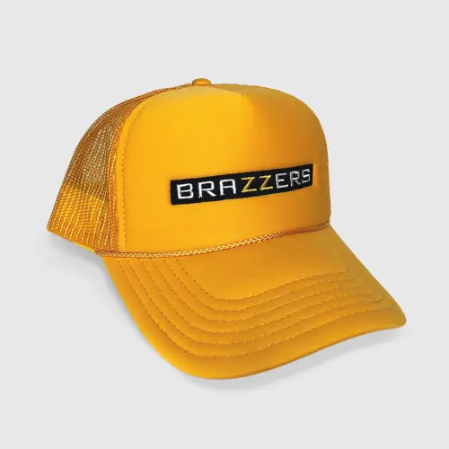 Yellow Brazzers Foam Trucker Hats