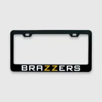 Brazzers License Plate Frame