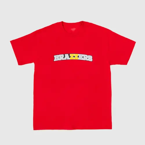 Red Brazzers Varsity T-Shirt
