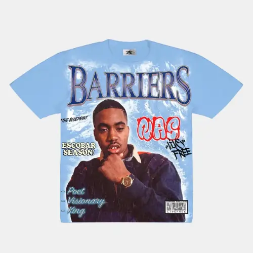 Baby Blue Barriers Escobar Season T-Shirt