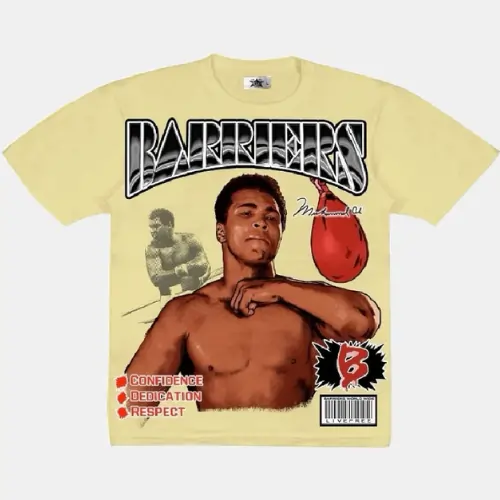 Yellow Barriers Muhammad Ali T-Shirt